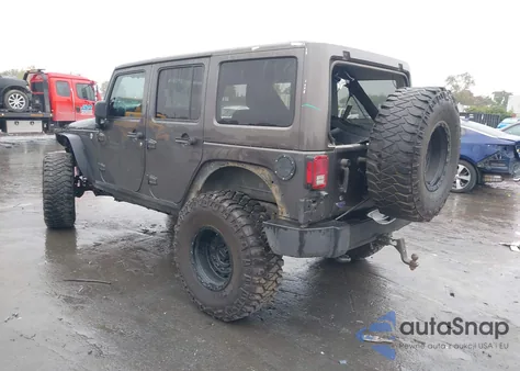 2017 Jeep Wrangler Unlimited Smoky Mountain 4X4 из США, поврежденный, VIN 1C4BJWEG6HL685937